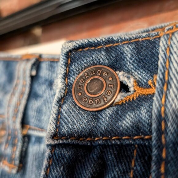 NWT Refuge Boyfriend Denim Jeans Size 0 - Picture 4 of 8